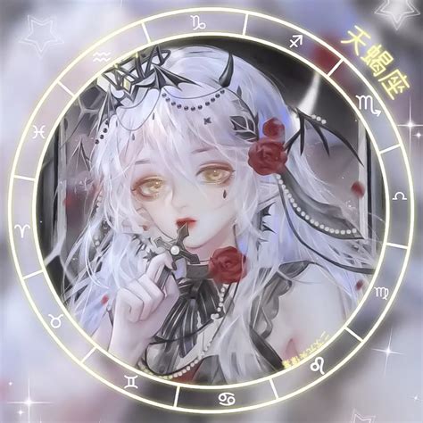 十二星座少女頭像|十二星座专属美少女头像，水瓶座甜美可爱，双子座最酷！